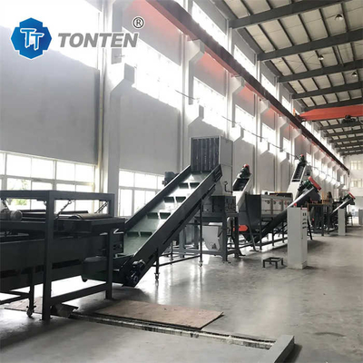 Usine automatique de tri des déchets pour la construction