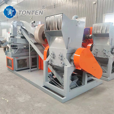 Ligne de recyclage de séparateur de câbles de la machine de granulation de fil de cuivre