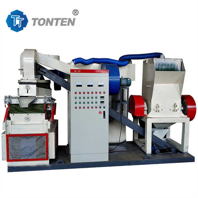 Ligne de production de recyclage de fil de fer et de séparateur de fil de cuivre plastique