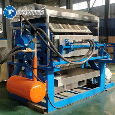 TONTEN ligne de production de plateaux à œufs de pâte à papier machine de recyclage de déchets papier