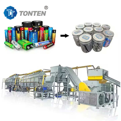 Ligne de production de recyclage de batterie au lithium-ion à l'acide de plomb sur mesure