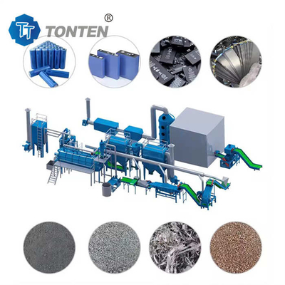 Ternary NiMH batterie au lithium machine de concassage séparation recyclage