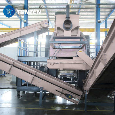 Ligne de production de recyclage de déchets entièrement automatique