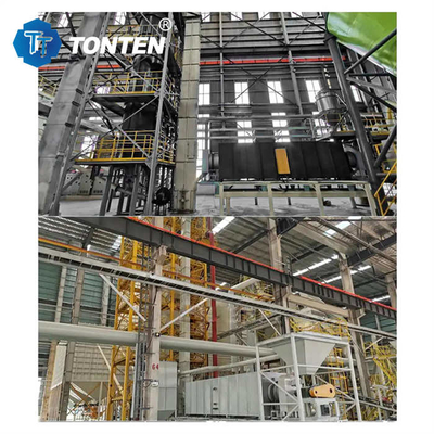 Ligne de production de machines de concassage de verre industriel à sable 6-25 t par lot