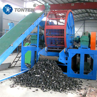 Ligne de production de concassage du caoutchouc de pneus et de recyclage de la poudre de caoutchouc