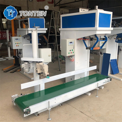 Machine automatique de pesage et d'emballage de particules pour le remplissage de riz à base de maïs