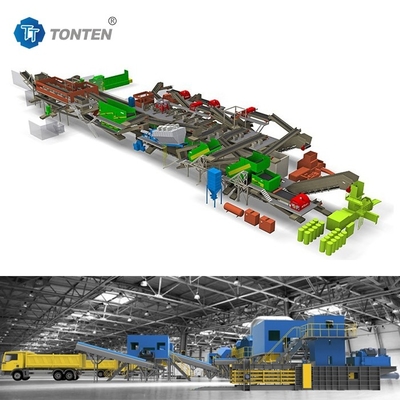 Usine de recyclage des déchets de cuisine