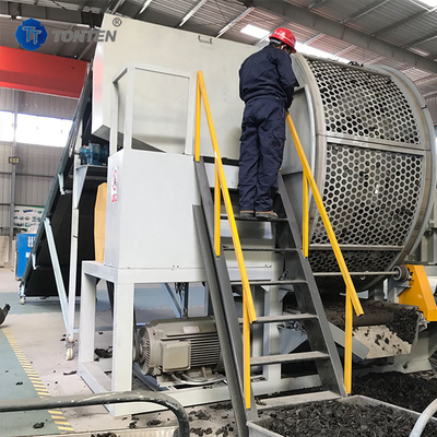 Usine de recyclage de déchets de pneus concasseur de caoutchouc