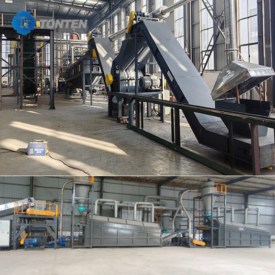 TONTEN Machines de recyclage de batteries au lithium-ion à base de phosphate de voiture 85 kW