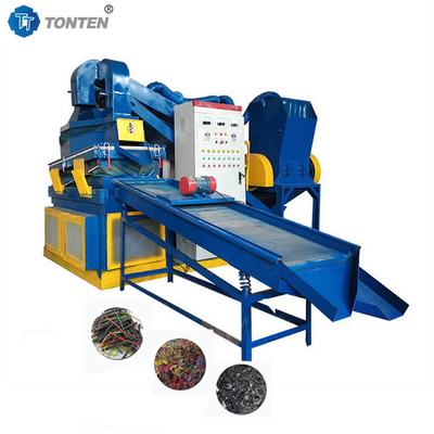 Machine de recyclage des déchets de câbles et de fil de fer Granulateur de cuivre Machine de riz