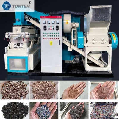 Machine de recyclage de granulateur de fil de cuivre