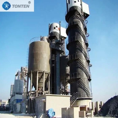 Fabrication de fours verticaux pour la production de ciment en poudre