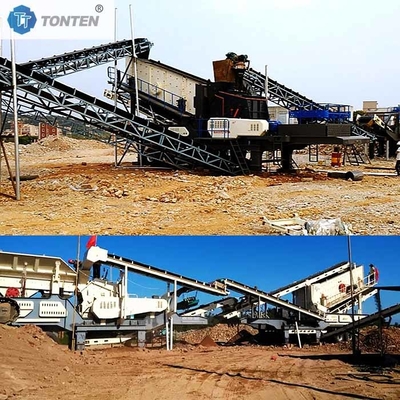 Projet d'usine de tri des machines de séparation des déchets solides pour le criblage des démolitions