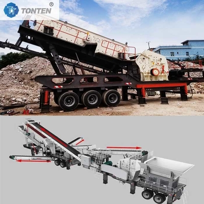 Machine de concassage des déchets de pierre, de galets et de granit pour la fabrication de sable
