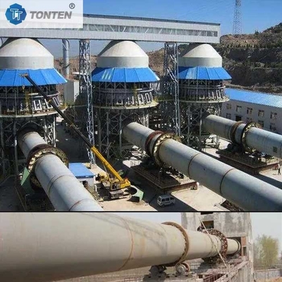 Ciment, calcaire four rotatif Hydroxyde d'aluminium four rotatif pour usine sidérurgique