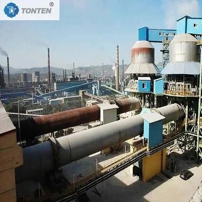 Usine de torréfaction de l'acier four rotatif de chaux four rotatif de bauxite four rotatif métallurgique
