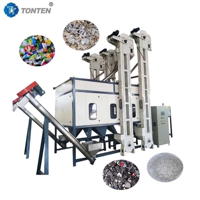 Separateur électrostatique pour usine de recyclage de déchets plastiques en PET, PVC, ABS et PP