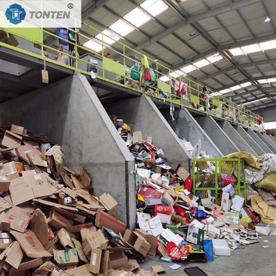 Ligne de recyclage de déchets solides pour la vente