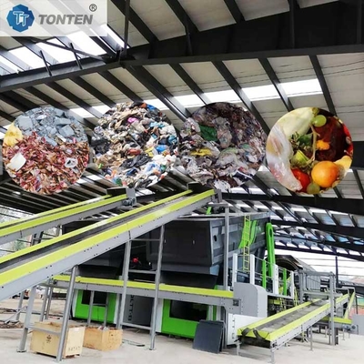 RDF Recyclage Trier emballages Emballages Cartons usine de déchets
