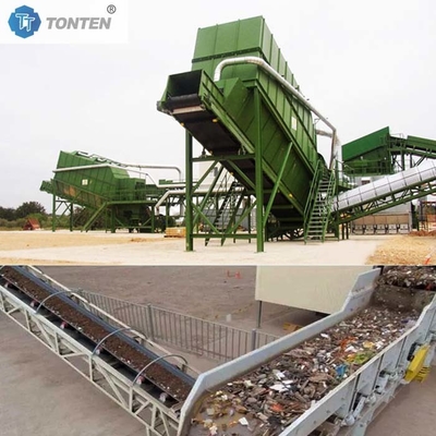 Ligne de recyclage de déchets solides pour la vente