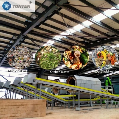 Sélection des déchets organiques Recyclage des déchets urbains Equipement de traitement de recyclage