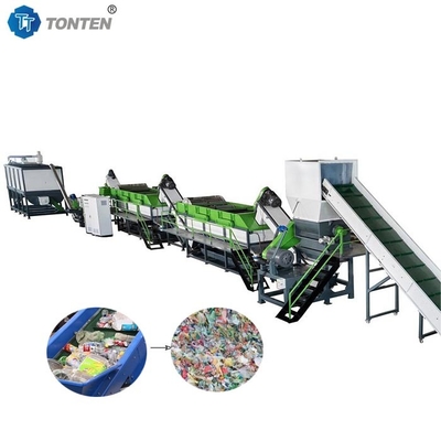 Fabrique de recyclage de polypropylène PP en plastique en film Ldpe machine de lavage
