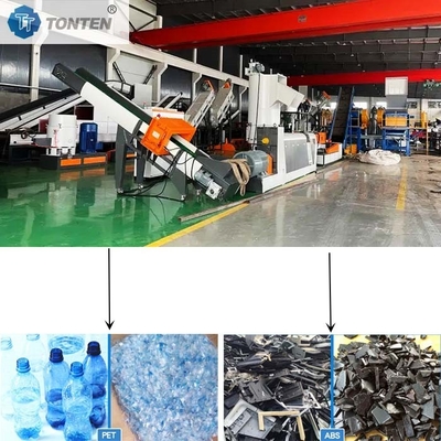 Fabrique OEM de recyclage des déchets plastiques PP PE film Ldpe usine de lavage ligne concasseur