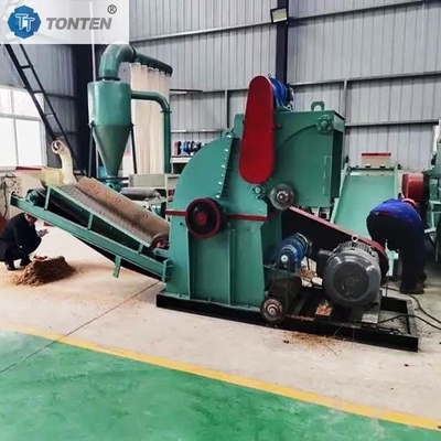 Machine de concassage de bois à déchets industriels puissants, déchiqueteuse, déchiqueteuse