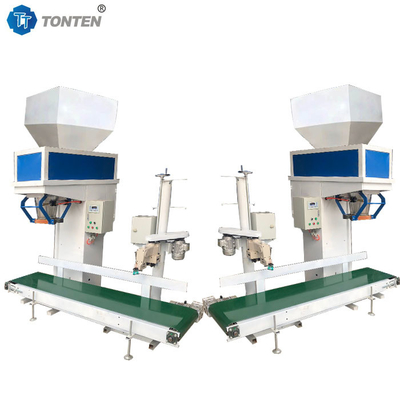 Machine de remplissage de pellet en plastique étanche pesant 25kg 50kg