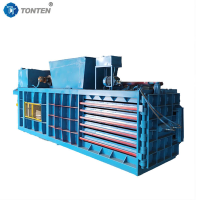 Machine à emballer en plastique hydraulique horizontale
