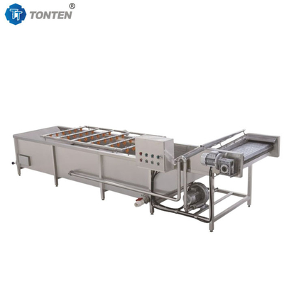 OEM machine à laver les légumes commerciale pour le nettoyage des résidus de pesticides de pommes de terre