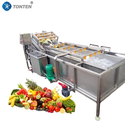 Machine de nettoyage automatique à bulles pour le lavage des fruits et légumes