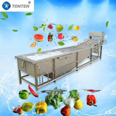Machine de nettoyage de fruits et légumes à la laitue personnalisée 500-1000 kg/heure