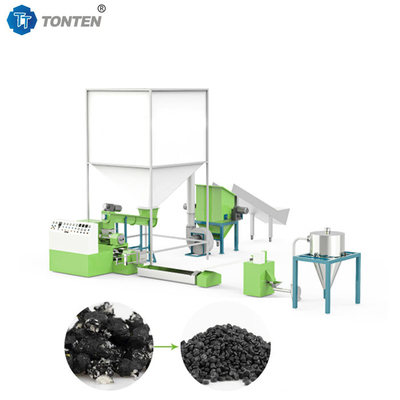 Ligne de recyclage de granulés de pelletizer de mousse