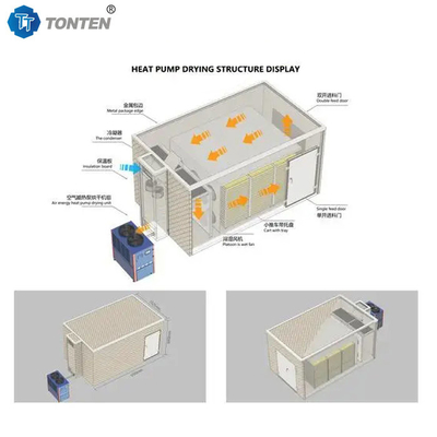 Machine de séchage de boues à grande échelle et lourde pour usine de traitement des déchets
