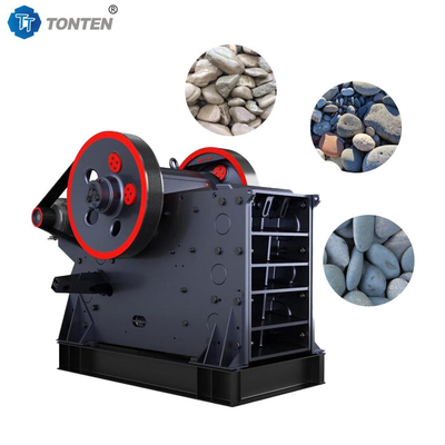 Machine de concassage de mâchoires de construction durable avec une grande capacité pour les chemins de fer