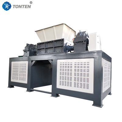 Machine de concassage de métaux à paille à double arbre multifonctionnelle