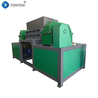 Machine de concassage de métaux à paille à double arbre multifonctionnelle