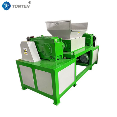 Tonten Prix d'usine Déchiqueteuse à double puits Livre de déchets Papier Recyclage du plastique