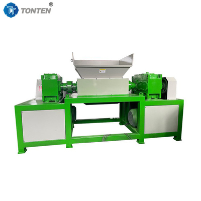 Tonten Prix d'usine Déchiqueteuse à double puits Livre de déchets Papier Recyclage du plastique