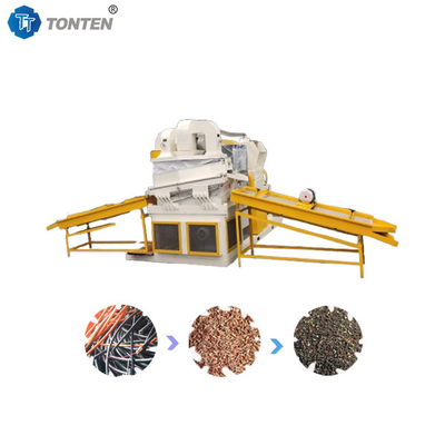 Machine de recyclage de fil de cuivre Granulateur de recyclage de déchets de cuivre