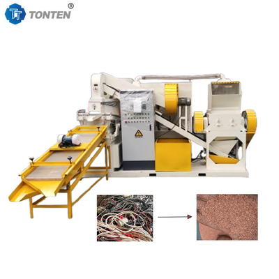 Machine de séparation de fil de cuivre pour le recyclage des déchets
