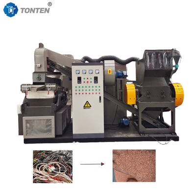 Machine de recyclage de fil de cuivre Granulateur de recyclage de déchets de cuivre