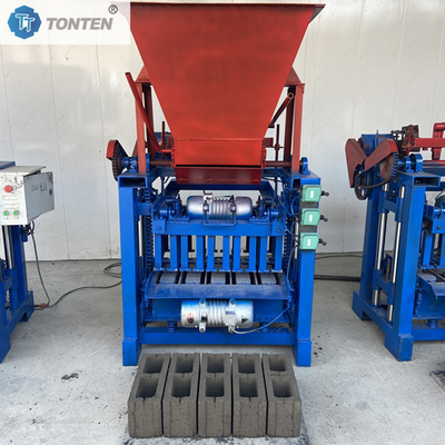 Machine à blocs DF4-35B pour grande entreprise avec trémie, machine à blocs de 6 pouces à vendre