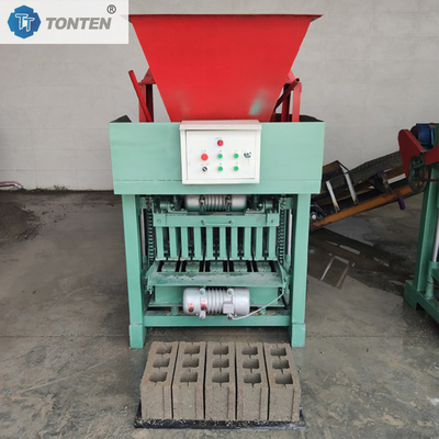 Machine à blocs DF4-35B pour grande entreprise avec trémie, machine à blocs de 6 pouces à vendre