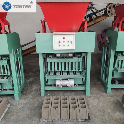4-35B Machine de moulage de blocs à trémie de petite et moyenne taille
