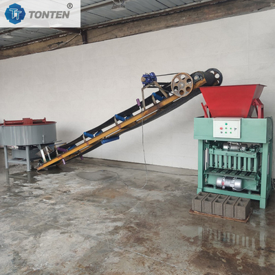 Machinerie de fabrication de briques Mobile Argile Soil Machine de fabrication de briques
