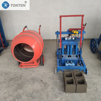 Appareil de fabrication de briques portable compact Installation rapide Opération rentable