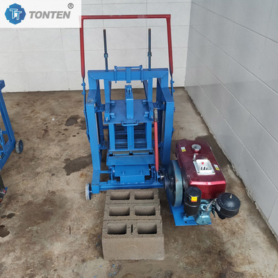 Tonten Petit modèle d'emballage de ciment bloc de béton brique de fabrication de machine