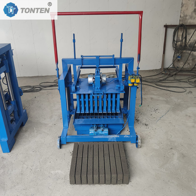 Tonten Petit modèle d'emballage de ciment bloc de béton brique de fabrication de machine